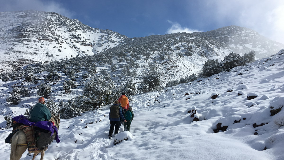 Four day hike in Atlas, Morocco