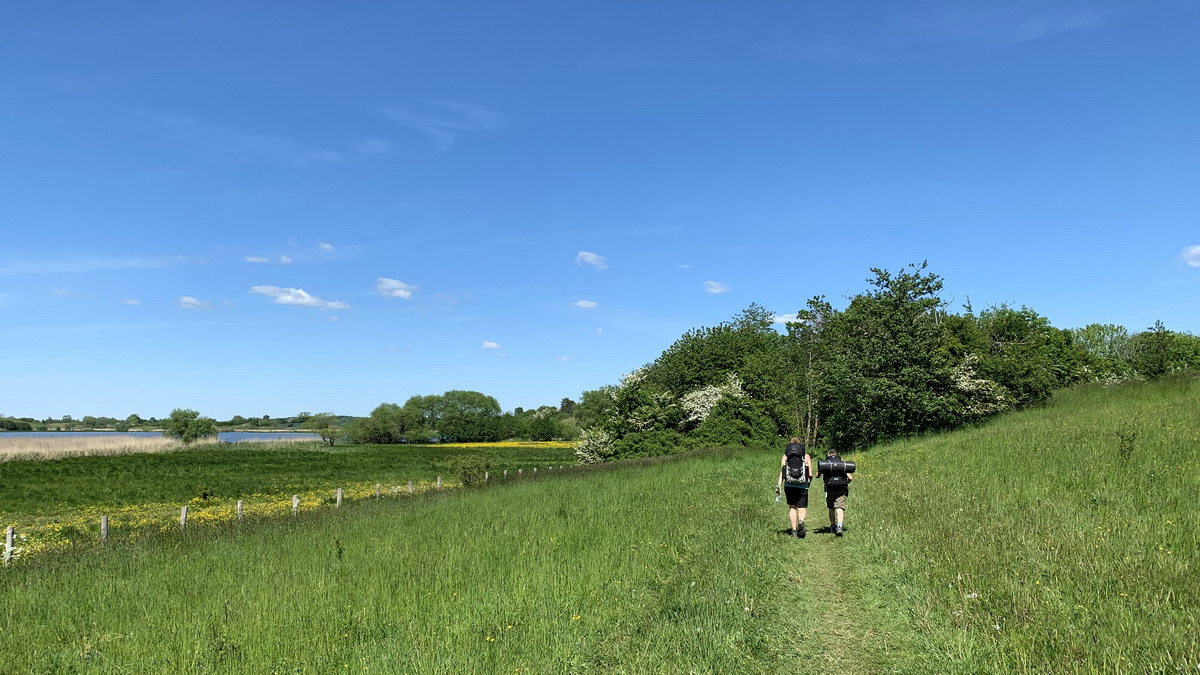 Hike beautiful Skjoldungestien through iceage landscapes right outside Copenhagen